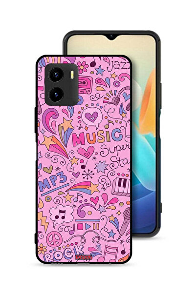 Tolwak غطاء حماية لهاتف Vivo Y15s - علامات موسيقية