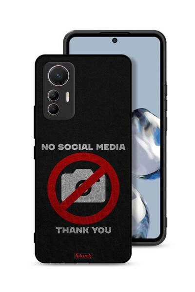 Tolwak غطاء حماية لهاتف Xiaomi 12 Lite لا يدعم وسائل التواصل الاجتماعي، شكرًا لك