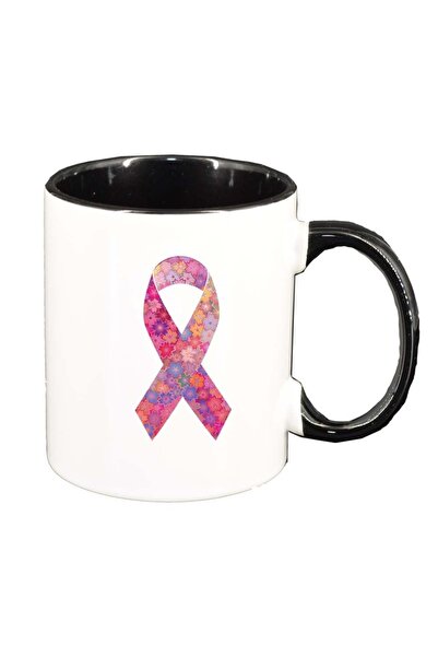 INOVATIX Cana alba personalizata, FLowery Bow, interior negru, D1006, INOVATI...