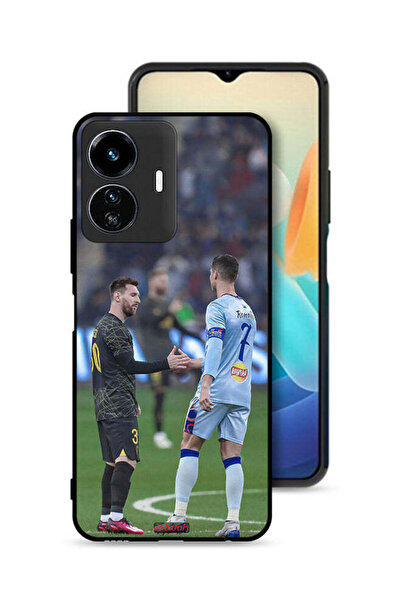 Tolwak غطاء حماية لهاتف Vivo Y77 5G ميسي ورونالدو