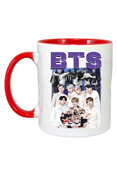 INOVATIX Cana Alba Personalizata, Formatia/trupa Bts 10, Maner Si Interior Ro...