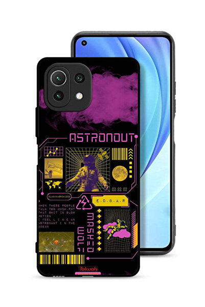 Tolwak غطاء حماية لهاتف شاومي مي 11 لايت، ملصق رائد فضاء