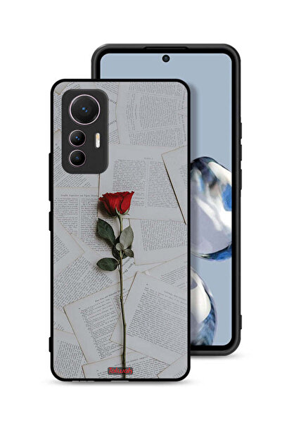 Tolwak غطاء حماية لهاتف شاومي 12 لايت وردي على ورق