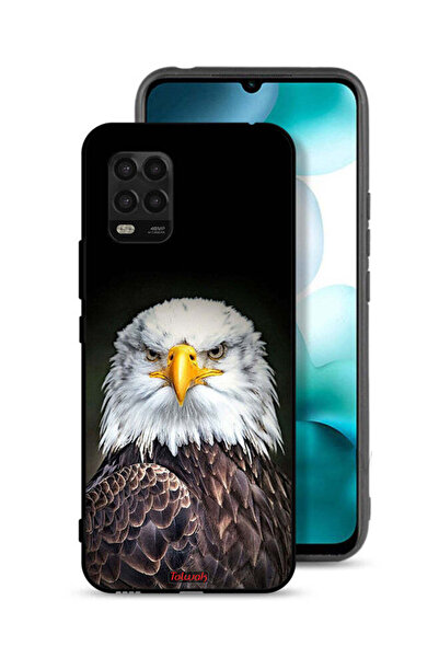 Tolwak غطاء حماية لهاتف شاومي مي 10 لايت 5G بتصميم النسر