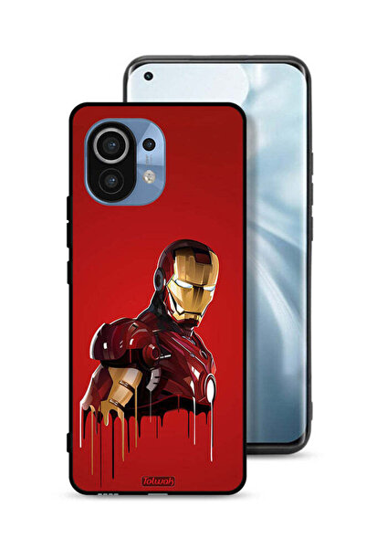Tolwak غطاء حماية لهاتف شاومي مي 11 برسومات الرجل الحديدي