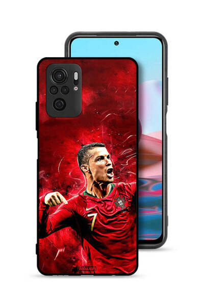 Tolwak غطاء حماية لهاتف شاومي ريدمي نوت 10S كريستيانو رونالدو