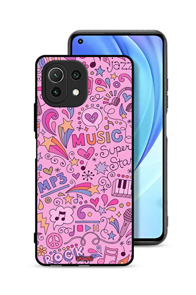 Tolwak غطاء حماية لهاتف شاومي مي 11 لايت مع علامات موسيقية