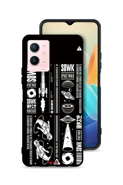 Tolwak غطاء حماية لهاتف Vivo Y33s 5G، ملصق Sowk Space Walk