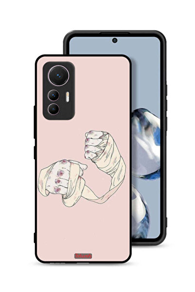 Tolwak غطاء حماية لهاتف شاومي 12 لايت بتصميم فن المقاتل