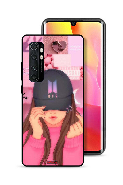 Tolwak غطاء حماية لهاتف شاومي مي نوت 10 لايت - كاب جيرل سناب