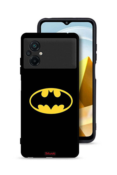 Tolwak Xiaomi Poco M5 4G Protective Case Cover Batman Logo