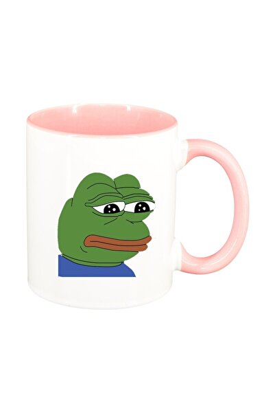 INOVATIX Cană albă personalizată, Meme - Funny, roz interior, D1398, INOVATIX®. 330ml