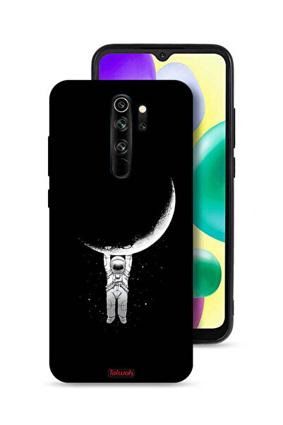 Tolwak غطاء حماية لهاتف شاومي ريدمي نوت 8 برو معلق على سطح القمر