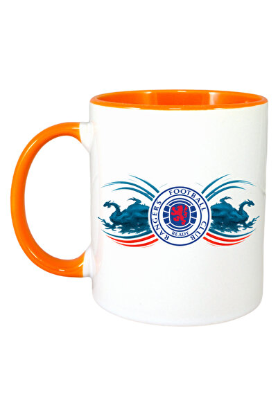 INOVATIX Cana Alba Personalizata, Rangers Fc Scotia, Maner Si Interior Portoc...