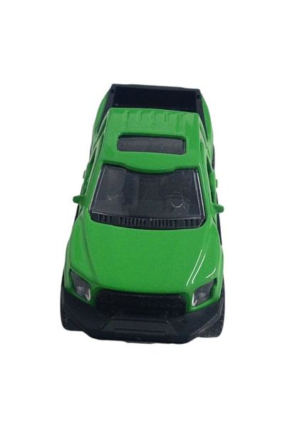kapsulavm Pull Drop Metal Off-Road Vehicle 13 cm - Green