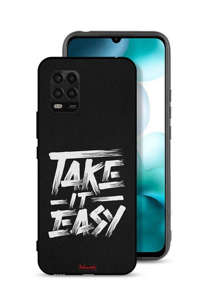 Tolwak Xiaomi Mi 10 Lite 5G Protective Case Cover Take It Easy