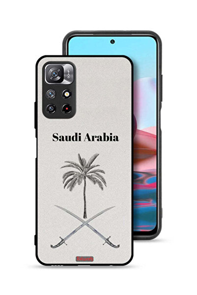 Tolwak غطاء حماية لهاتف شاومي ريدمي نوت 11 4G، لوحة فنية لعلامة المملكة العرب...