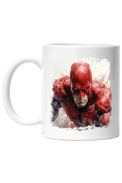 INOVATIX Cana alba personalizata, Daredevil, Matt Murdock, Marvel, Supereroi,...