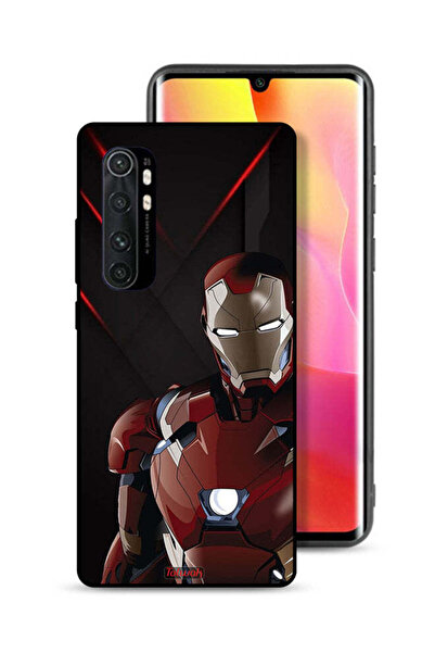Tolwak Xiaomi Mi Note 10 Lite Protective Case Cover Iron Man