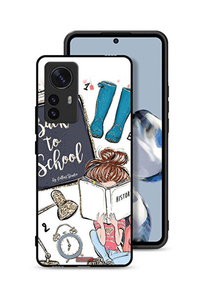 Tolwak غطاء حماية لهاتف شاومي 12 - فتاة تعود إلى المدرسة تقرأ التاريخ
