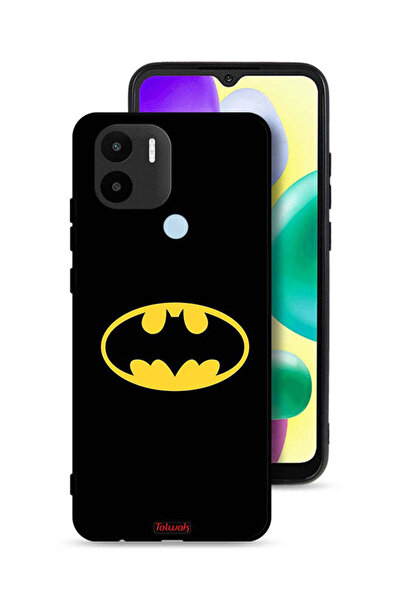 Tolwak Xiaomi Redmi A1 Plus Protective Case Cover Batman Logo