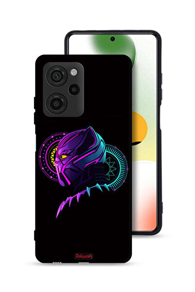 Tolwak غطاء حماية لهاتف Xiaomi Poco X5 Pro، رسم فني رقمي بسيط عالي الدقة