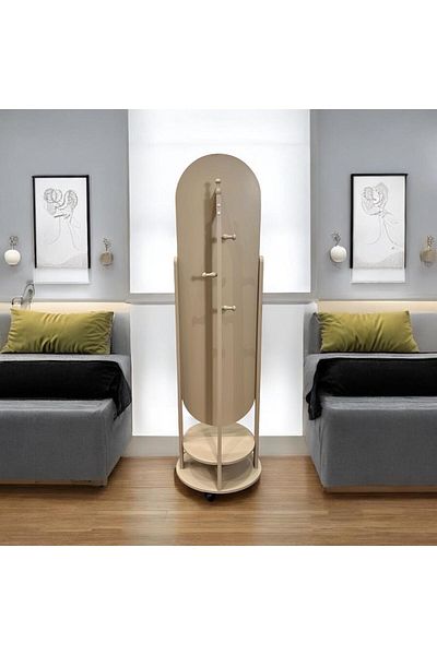 Gharaib Al Tuhaf Movable mirrors with clothes hanger