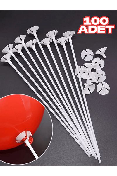 Mielibon Balloon Stick and Apparatus – Plastic, Durable, Practical Use