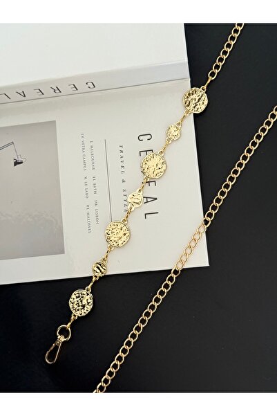 TABA BUTİK Curea reglabilă pentru femei cu detaliu de cataramă aurie