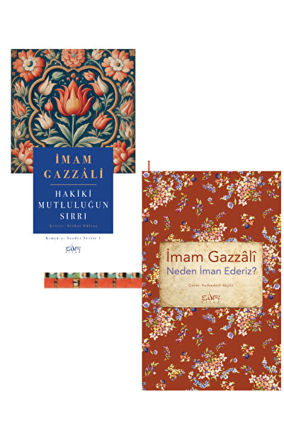 Sufi Kitap Hakiki Mutluluğun Sırrı, Neden İman Ederiz?- İmam Gazzâlî(2kitap)