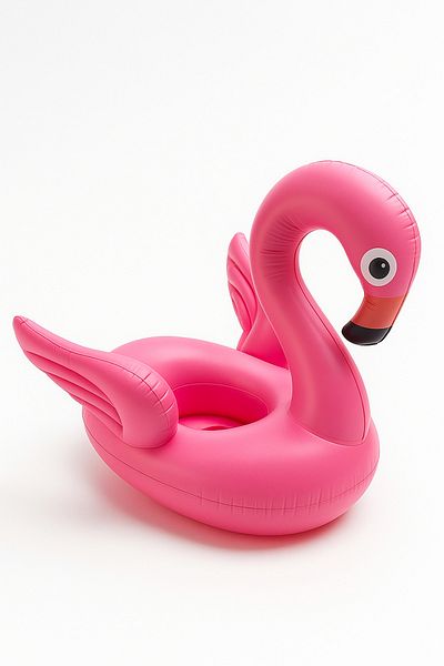 Silmaril Baby Boat Flamingo Figure Masked Child (Baby) Can Raft Summer Sea Pool with Seat for 0-4 Years
