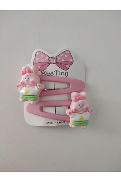Nuasya Teddy Bear Snap Hair Clip