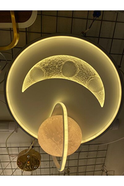 Retro TAVANA MONTE LEDLİ AVİZE 3 RENK YANMAKTADIR.