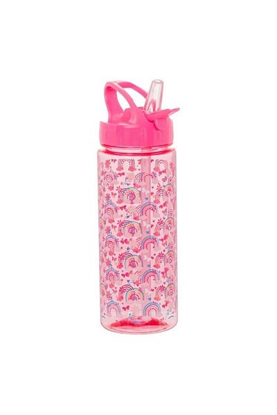 OEM Sticla Apa Flip Top Curcubeu Roz pentru Copii 500ml