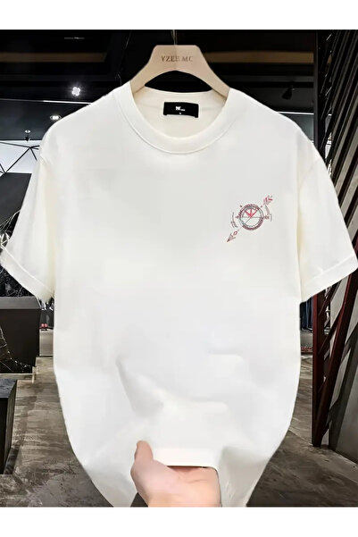 bellanova 100% Cotton Graphic T-Shirt for Men - Relaxed Crew Neck,