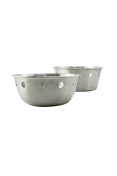 AzHome Bread basket, Stainless steel, Ø 18 cm