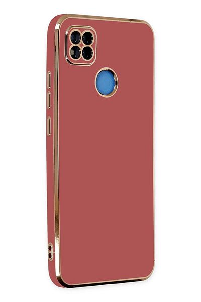 CepteToptan حافظة هاتف Xiaomi Redmi 9C من السيليكون - أحمر - MKİ1978-1398