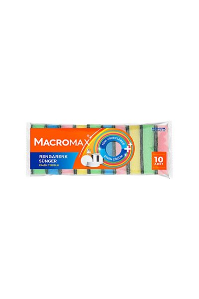 MACROMAX Sponge Colorful 10 Lu
