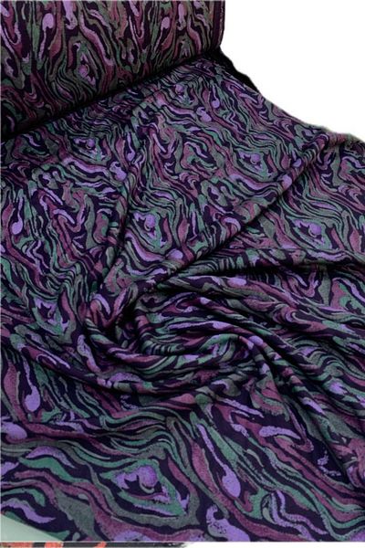 Evimmis Cotton Luxury Belmando Viscose Fabric Dressy Skirt Shalwar Width: 150 cm