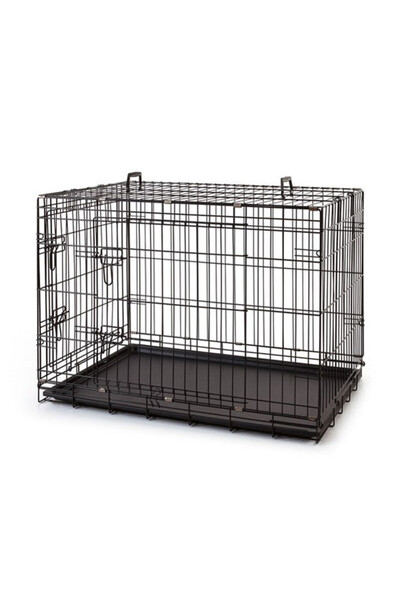 Genel Markalar Metal Kedi ve Köpek Kafesi 107x71x78 Cm Siyah
