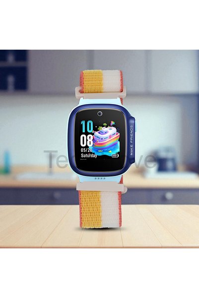 TechTrove Huawei Watch GT5 Pro 42mm Çocuklara Özel Hasır Kordon
