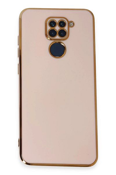 CepteToptan حافظة هاتف Xiaomi Redmi Note 9 من السيليكون - وردي - MKİ7979-9058