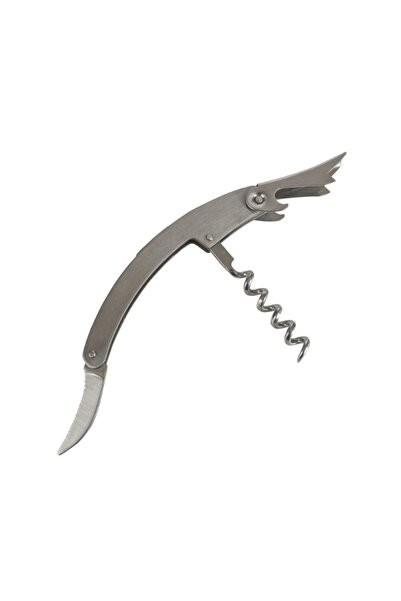 AzHome Waiter's corkscrew, Stainless steel