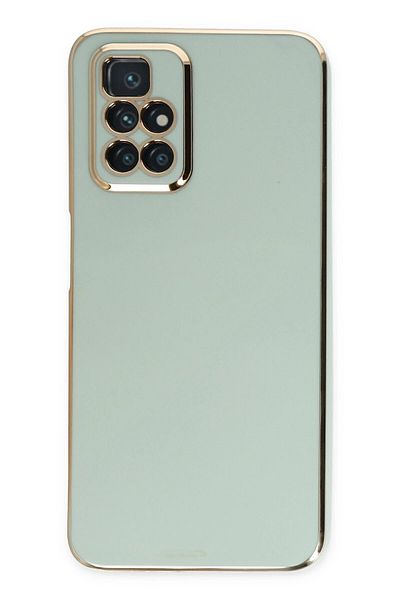 CepteToptan جراب هاتف Xiaomi Redmi 10 2022 من السيليكون - أخضر فاتح - MKİ1921-9763