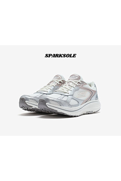 SKECHERS Go Run Consistent 2.0-Volt 128633-OFWT Kadın Beyaz Sneakers -SPARKSOLE