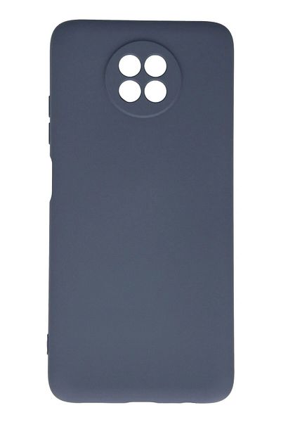 CepteToptan حافظة هاتف Xiaomi Redmi Note 9 5G مصنوعة من السيليكون المخملي الداخلي - رمادي - MKİ8506-7318