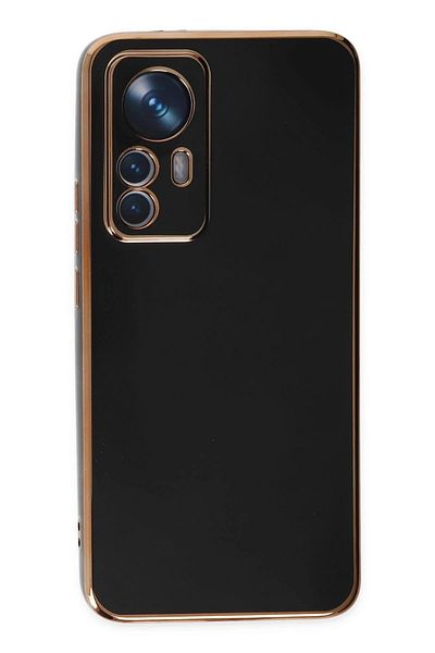 CepteToptan جراب هاتف Xiaomi Mi 12T Pro من السيليكون - أسود - MKİ6228-1572