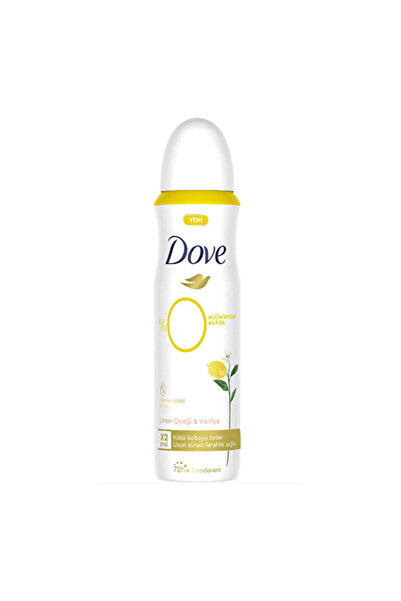Dove Deo Limon Çiçeği & Vanilya Kadın 150 ml (5 ADET)