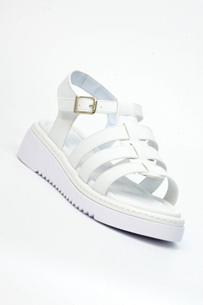 Ventes Sandale cu talpă din polietilenă cu model de piele de caracatiță 581606Z