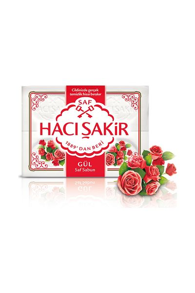 Hacı Şakir Bath Soap Rose 600 g